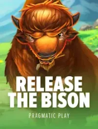 release the bison game logo